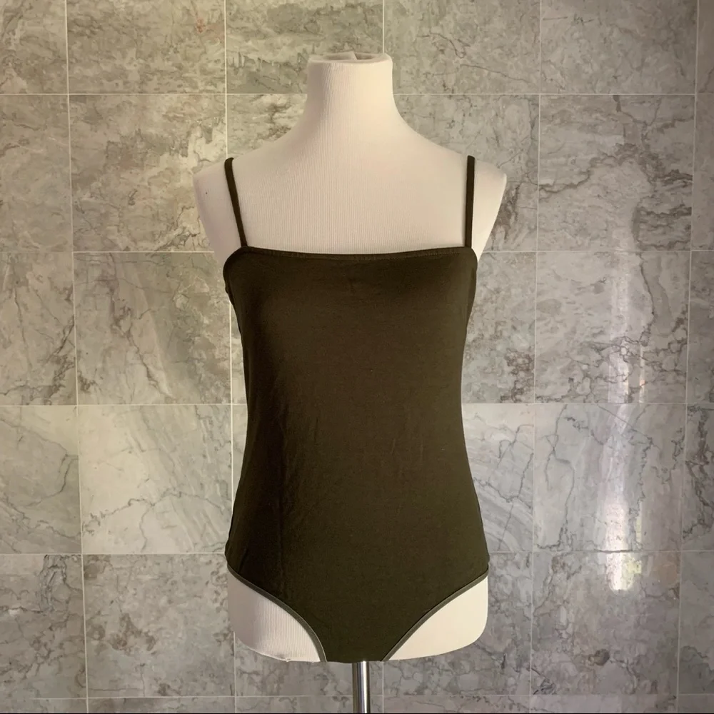 Free People Square Neck Bodysuit - Picture 2 of 7